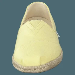Toms Slubby Woven Rope Sole Banana Yellow Gul Online