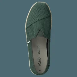Toms Slubby Woven Rope Sole Thyeme Repreve Grön
