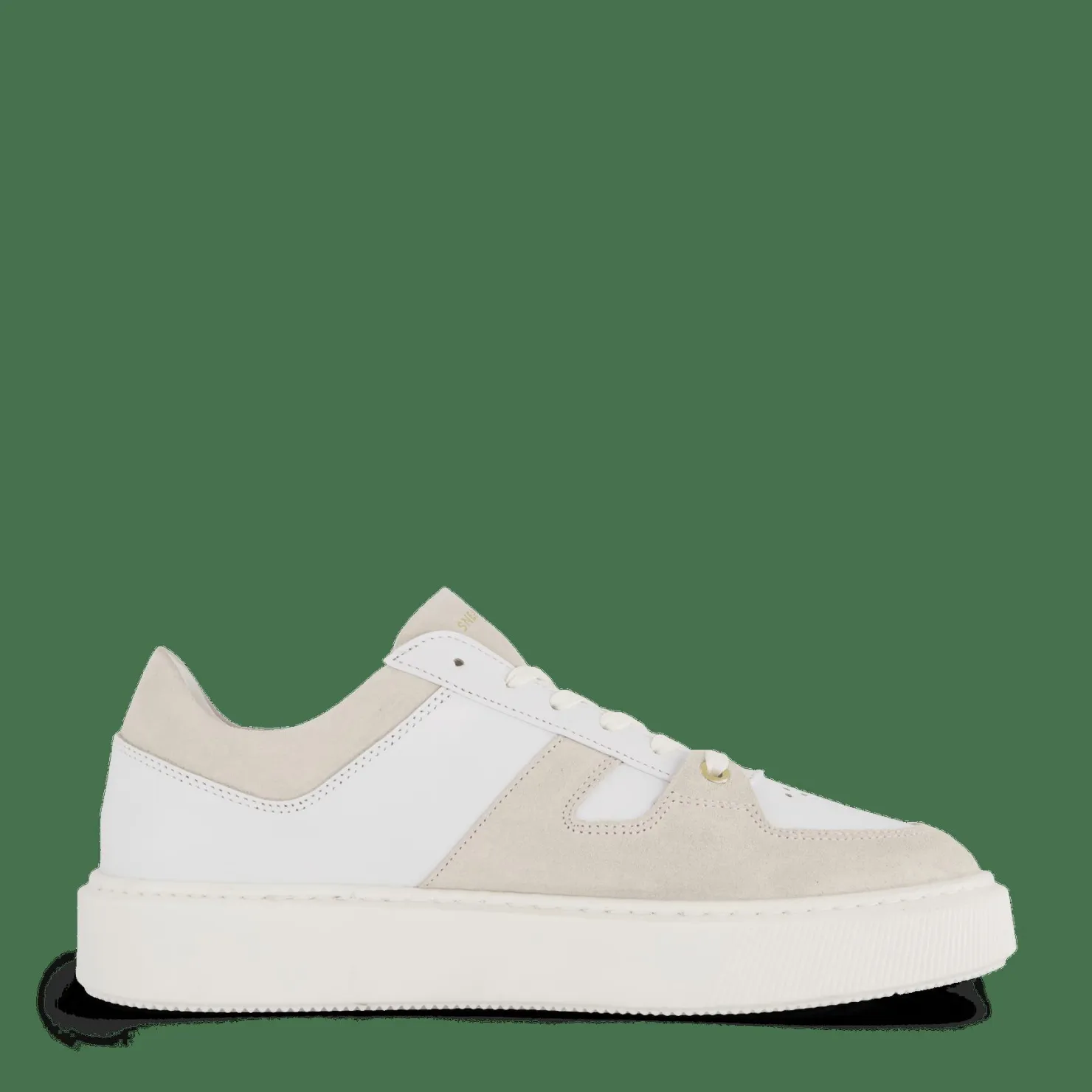Sneaky Steve Away Leather Shoe Vit Discount