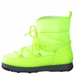 Svea Snowflake Low Neon Yellow Grön Discount