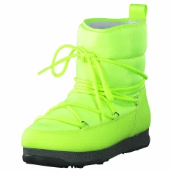 Svea Snowflake Low Neon Yellow Grön Discount