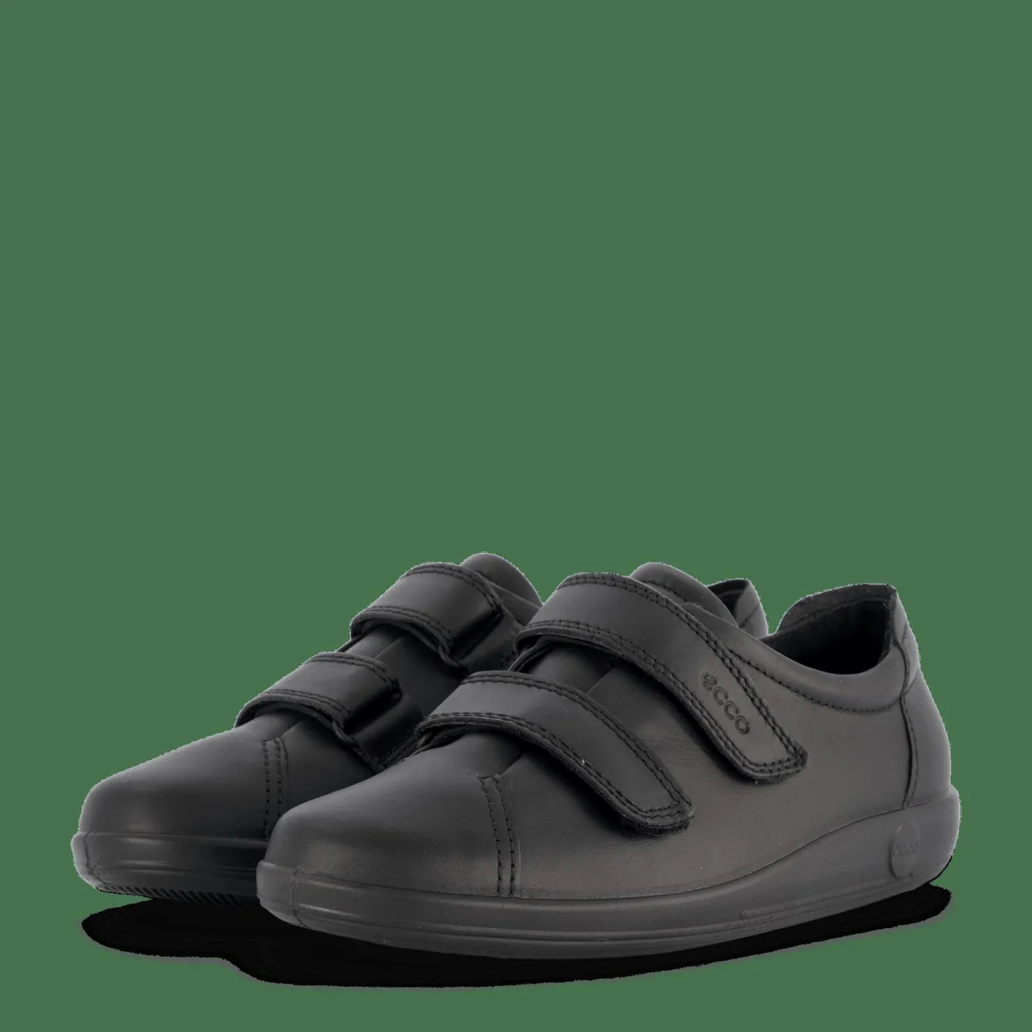 ECCO Soft 2.0 Black Svart Discount