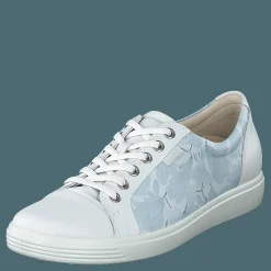 ECCO Soft 7 W White/dusty Blue Vit Sale