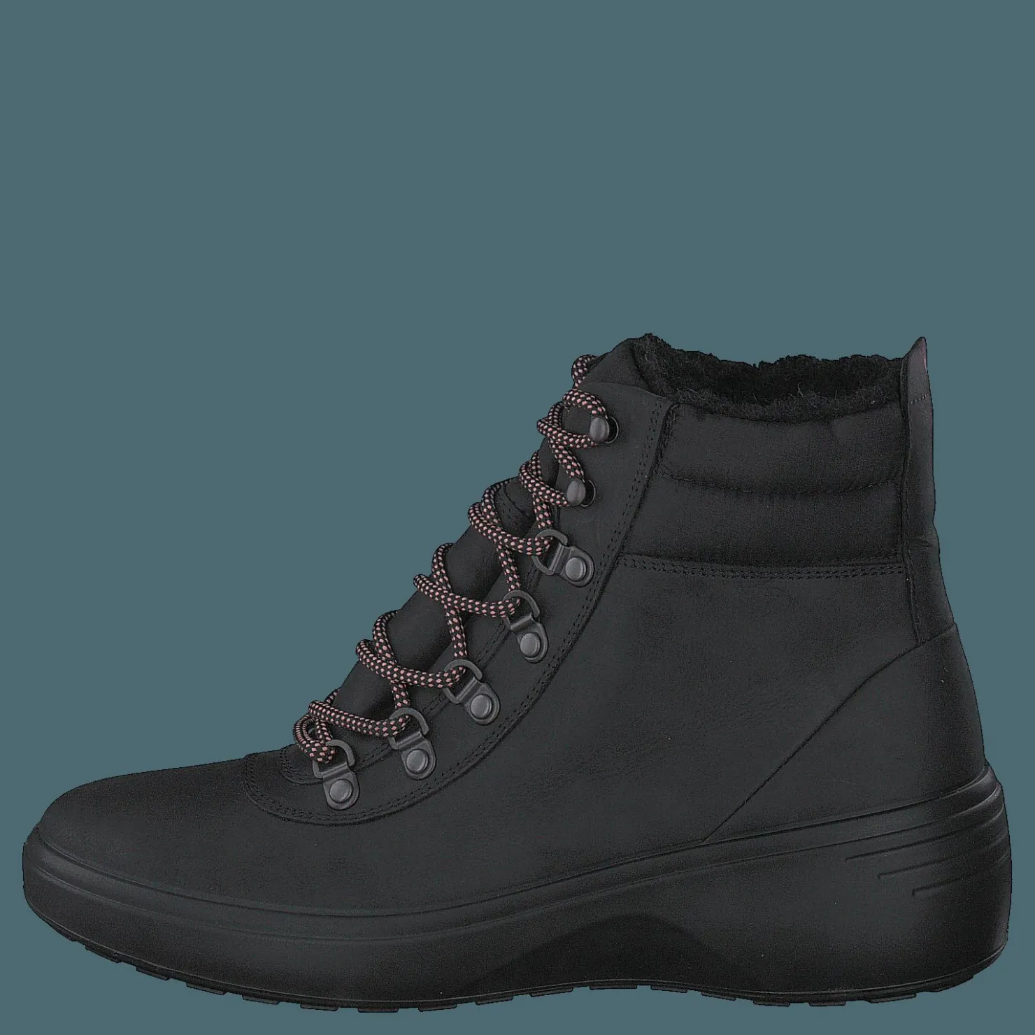 ECCO Soft 7 Wedge Tred Black Svart New