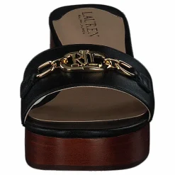 Lauren Ralph Lauren Soft Nappa-roxanne-sn-fsa Black Brun New