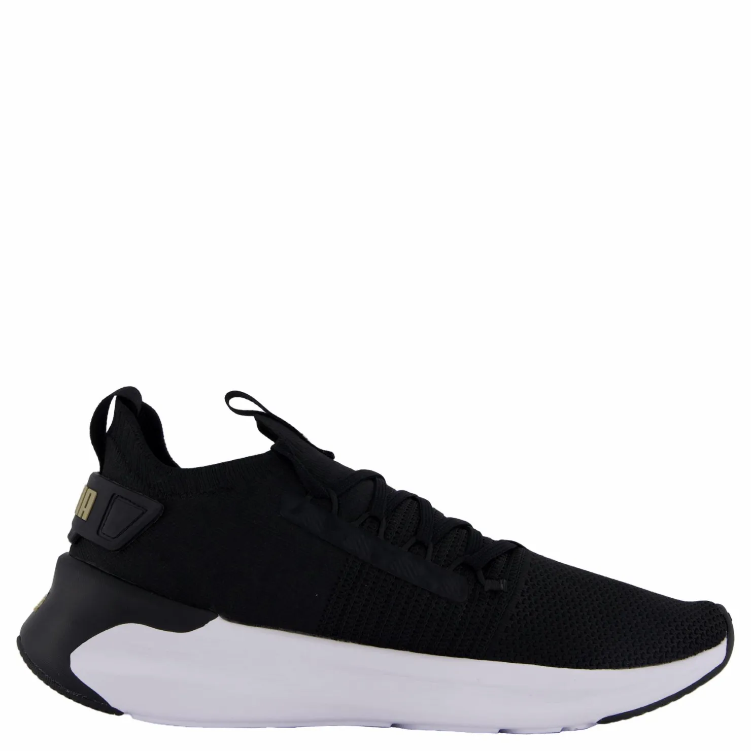Puma Softride Symmetry Fuzion Wn S Black- Gold Svart Best