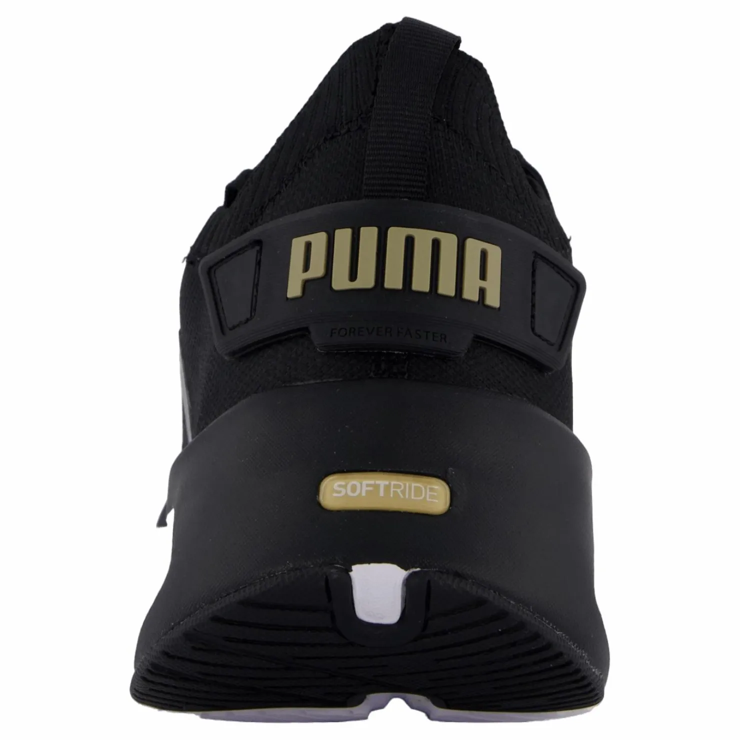 Puma Softride Symmetry Fuzion Wn S Black- Gold Svart Best