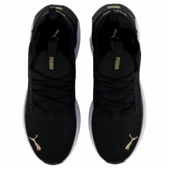 Puma Softride Symmetry Fuzion Wn S Black- Gold Svart Best