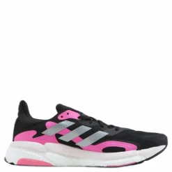 adidas SolarBoost 3 Shoes Core Black / Screaming Pink / Halo Silver Flerfärgad New
