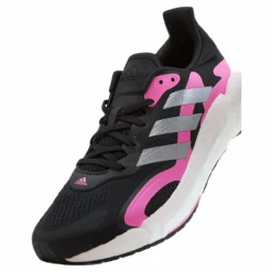 adidas SolarBoost 3 Shoes Core Black / Screaming Pink / Halo Silver Flerfärgad New