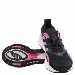 adidas SolarBoost 3 Shoes Core Black / Screaming Pink / Halo Silver Flerfärgad New