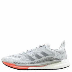 adidas SolarGlide 3 Shoes Dash Grey / Silver Metallic / Signal Pink / Coral Grå Outlet