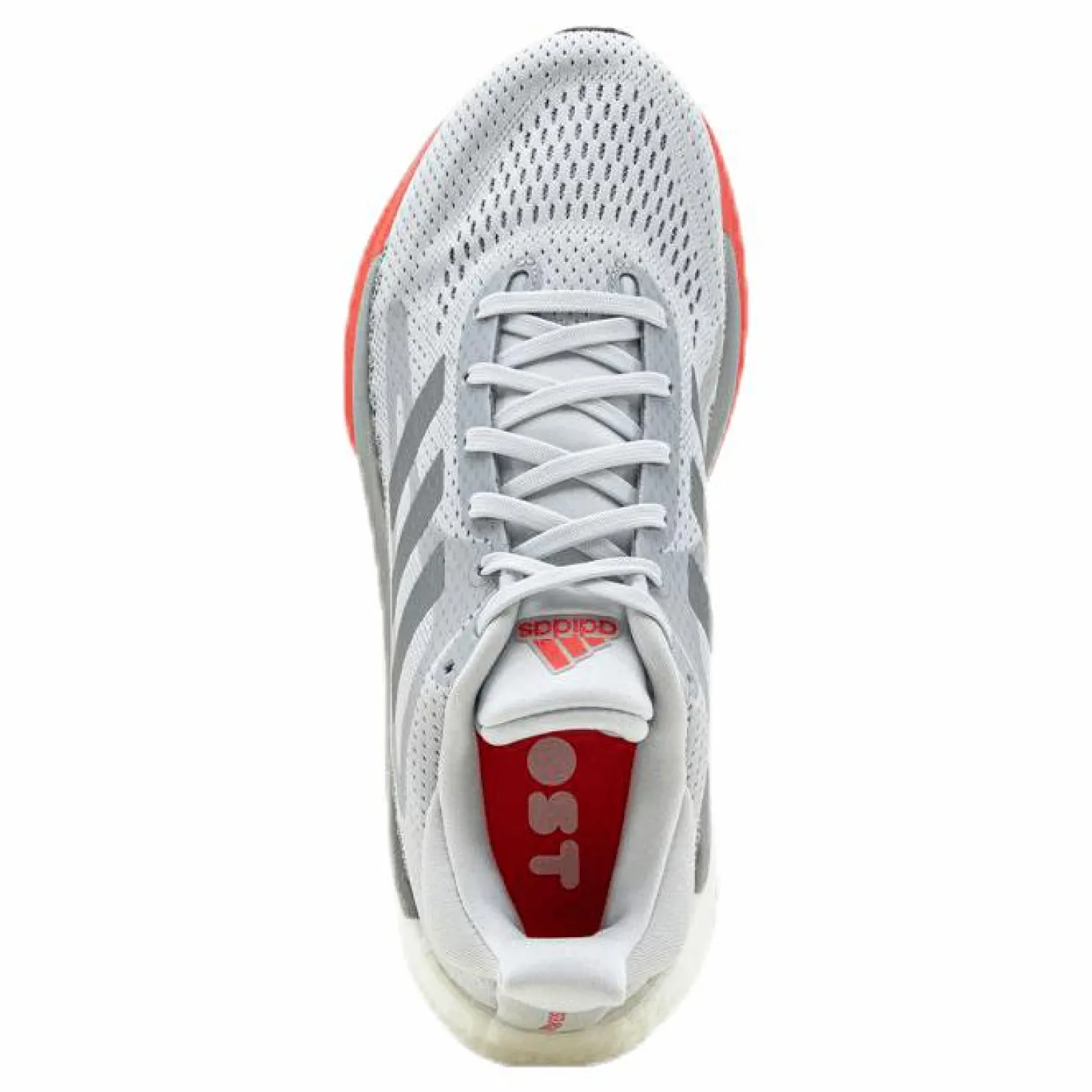 adidas SolarGlide 3 Shoes Dash Grey / Silver Metallic / Signal Pink / Coral Grå Outlet