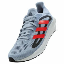 adidas SolarGlide 4 Shoes Halo Silver / Solar Red / Core Black Flerfärgad Online