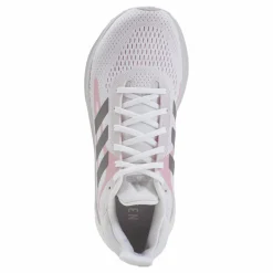 adidas SolarGlide Shoes Cloud White / Silver Metallic / Fresh Candy Vit Outlet