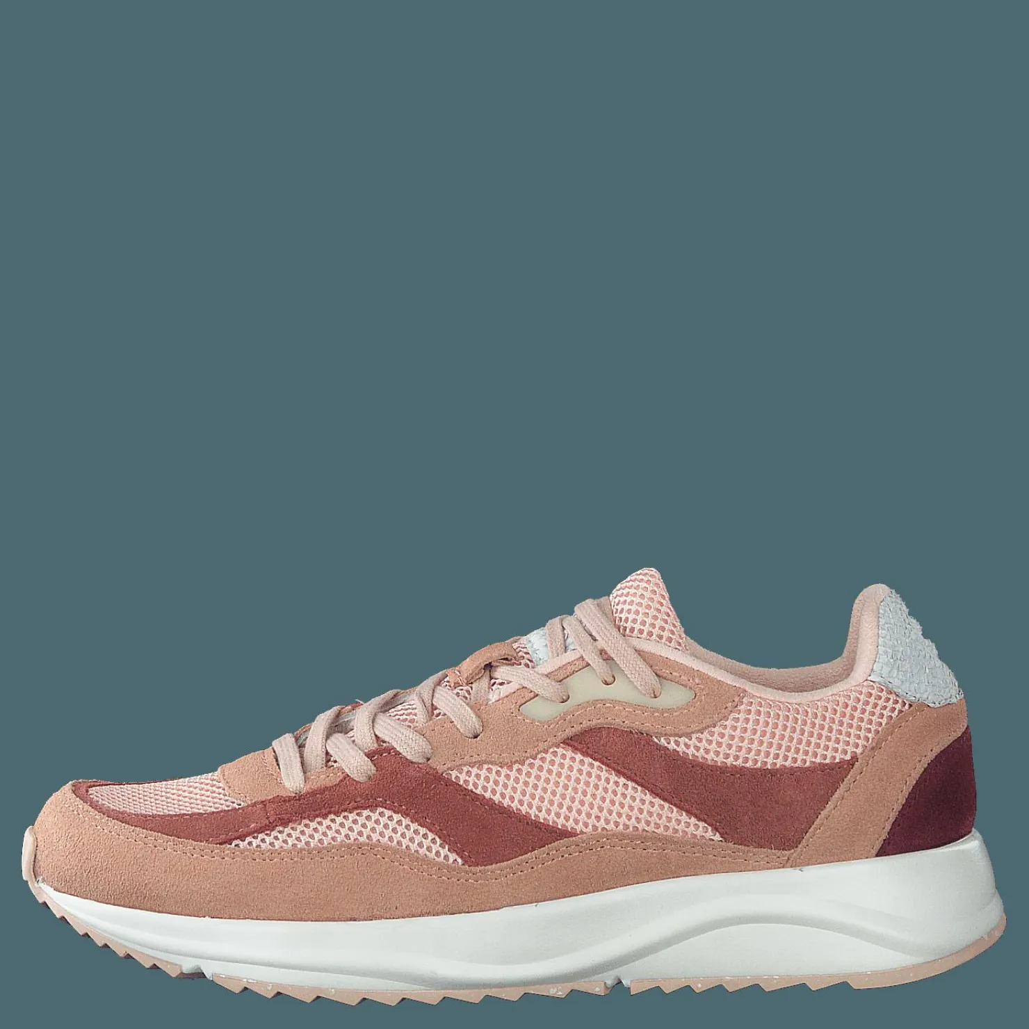 Woden Sophie Rainbow Blush Grå och Rosa Best