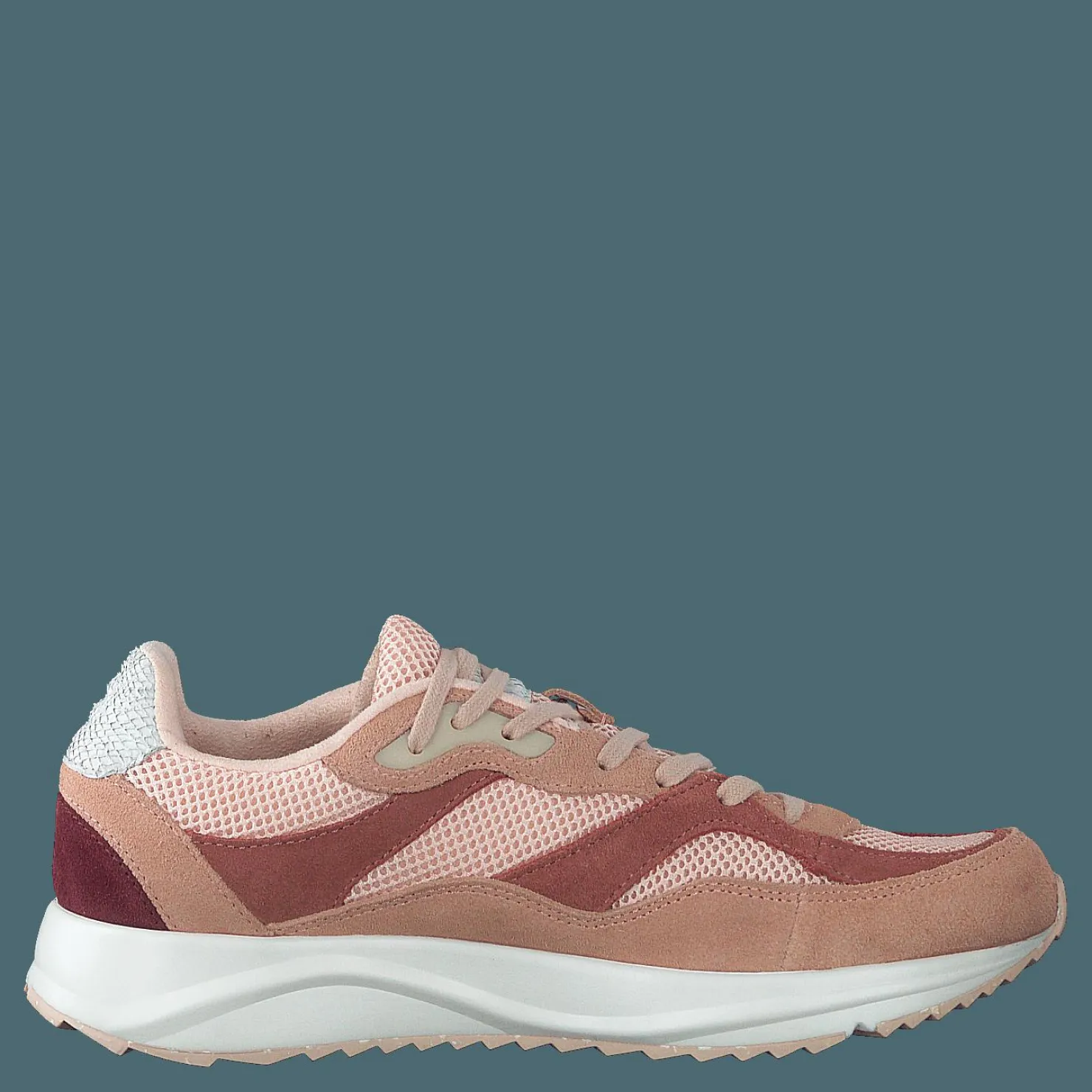 Woden Sophie Rainbow Blush Grå och Rosa Best