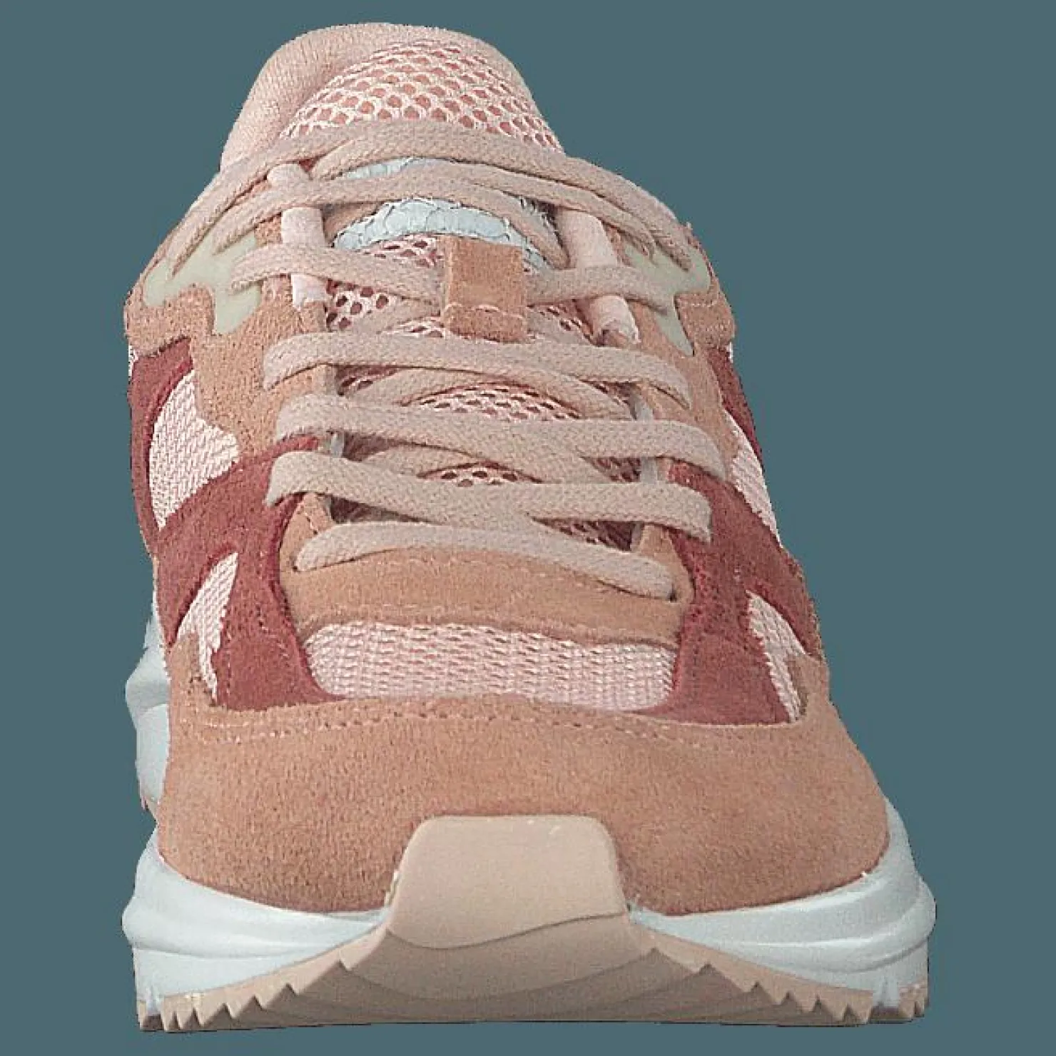 Woden Sophie Rainbow Blush Grå och Rosa Best