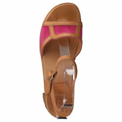 Swedish Hasbeens Sophisticated Sandal Bouganville/suede Brun Outlet