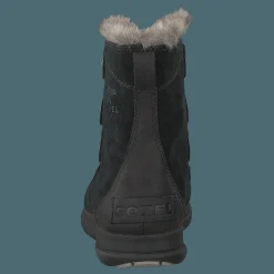 Sorel Explorer Joan 010, Black, Dark Stone Svart Discount