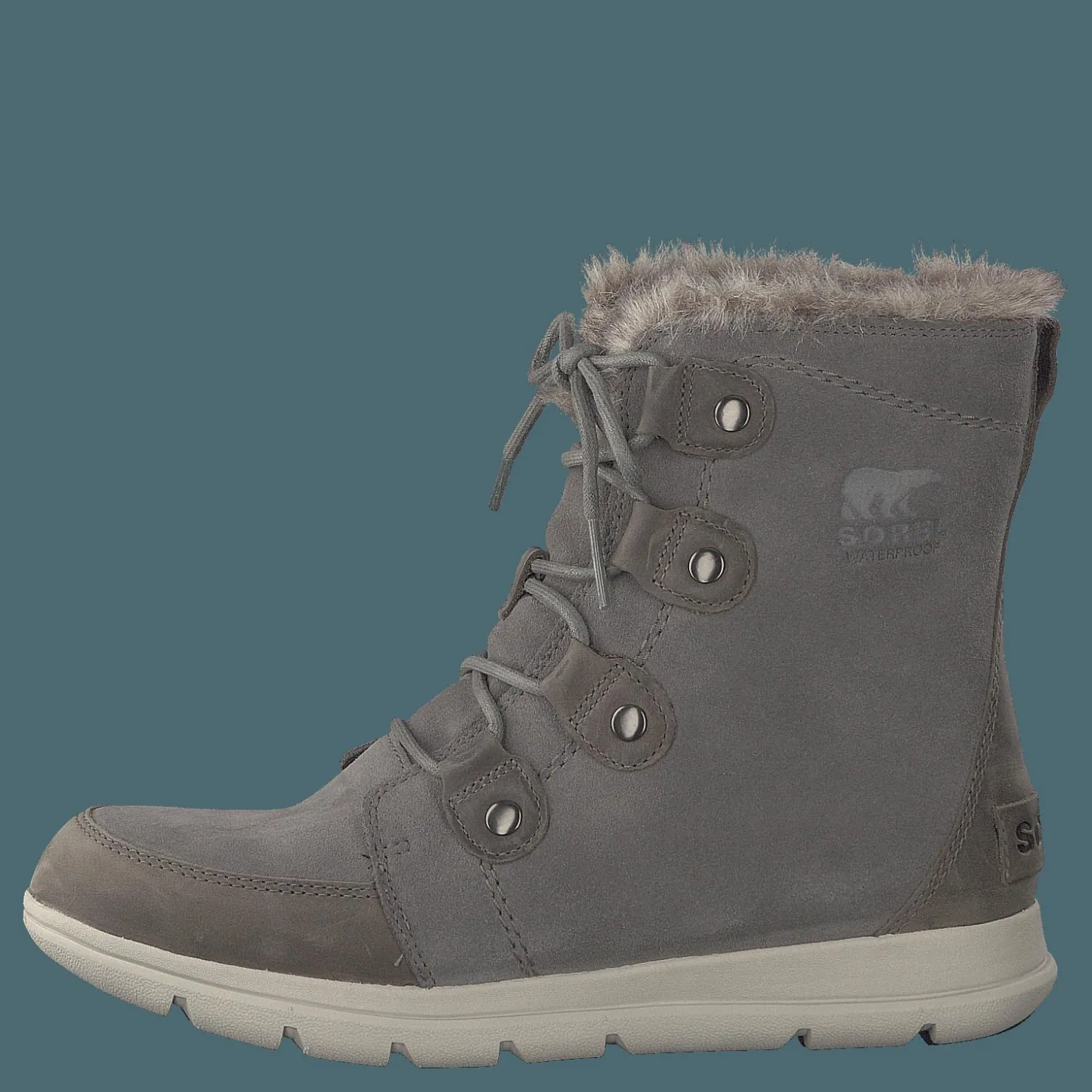 Sorel Explorer Joan 052-quarry Black Grå Clearance