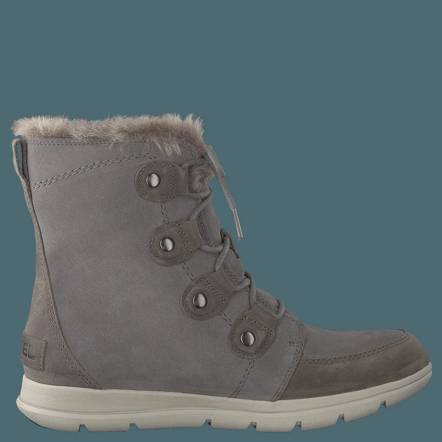 Sorel Explorer Joan 052-quarry Black Grå Clearance