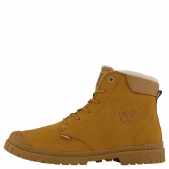 Palladium Sp20 Cuff Lth Wp Wl Mahogany Brun Clearance