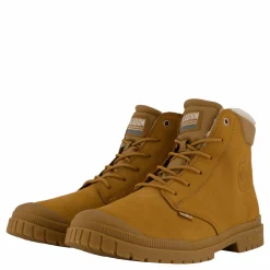 Palladium Sp20 Cuff Lth Wp Wl Mahogany Brun Clearance