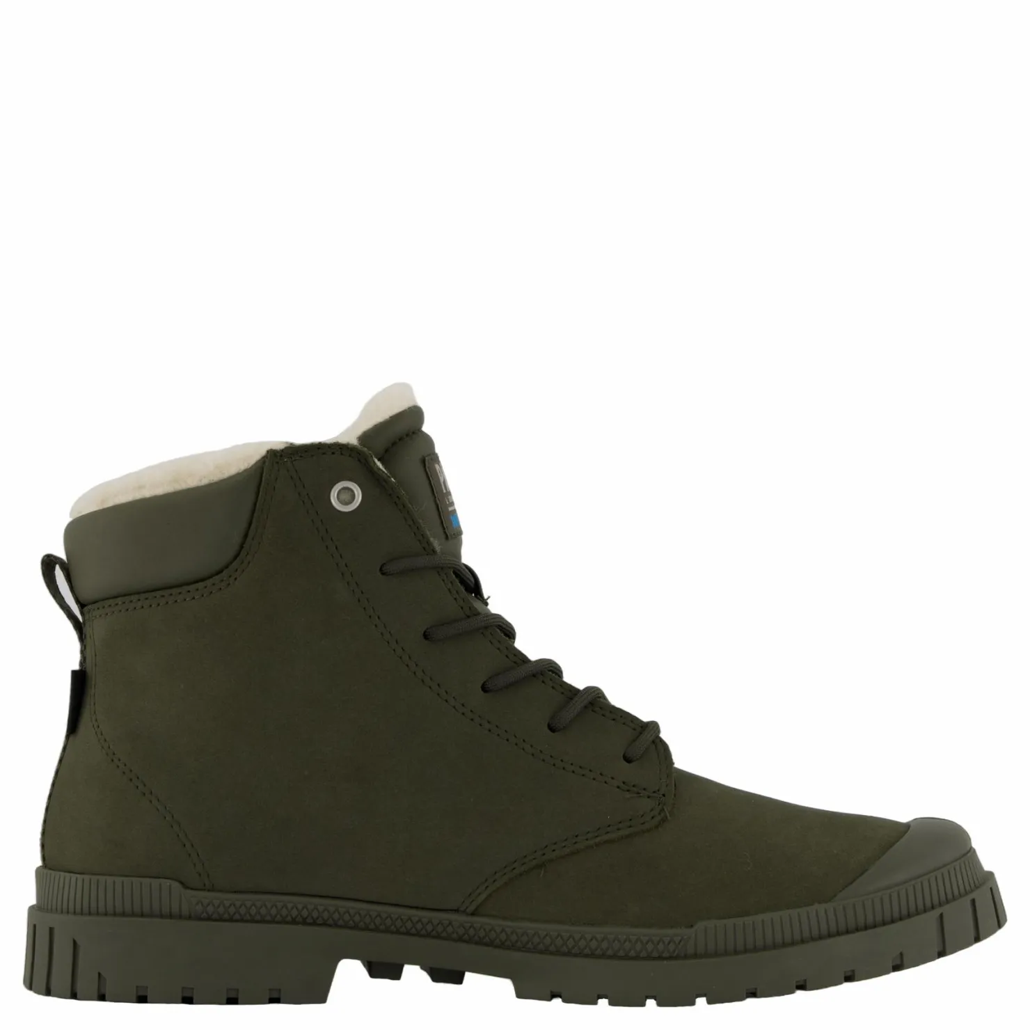 Palladium Sp20 Cuff Lth Wp Wl Olive Night Svart Best