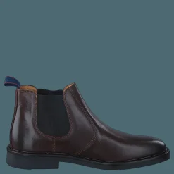 Gant Spencer G46 Dark Brown Leather Brun Outlet