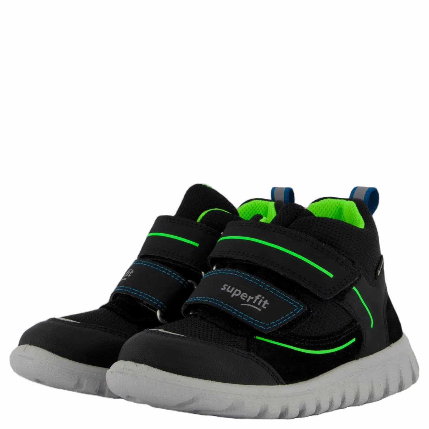 Superfit Sport7 Mini Schwarz/hellgrün Svart