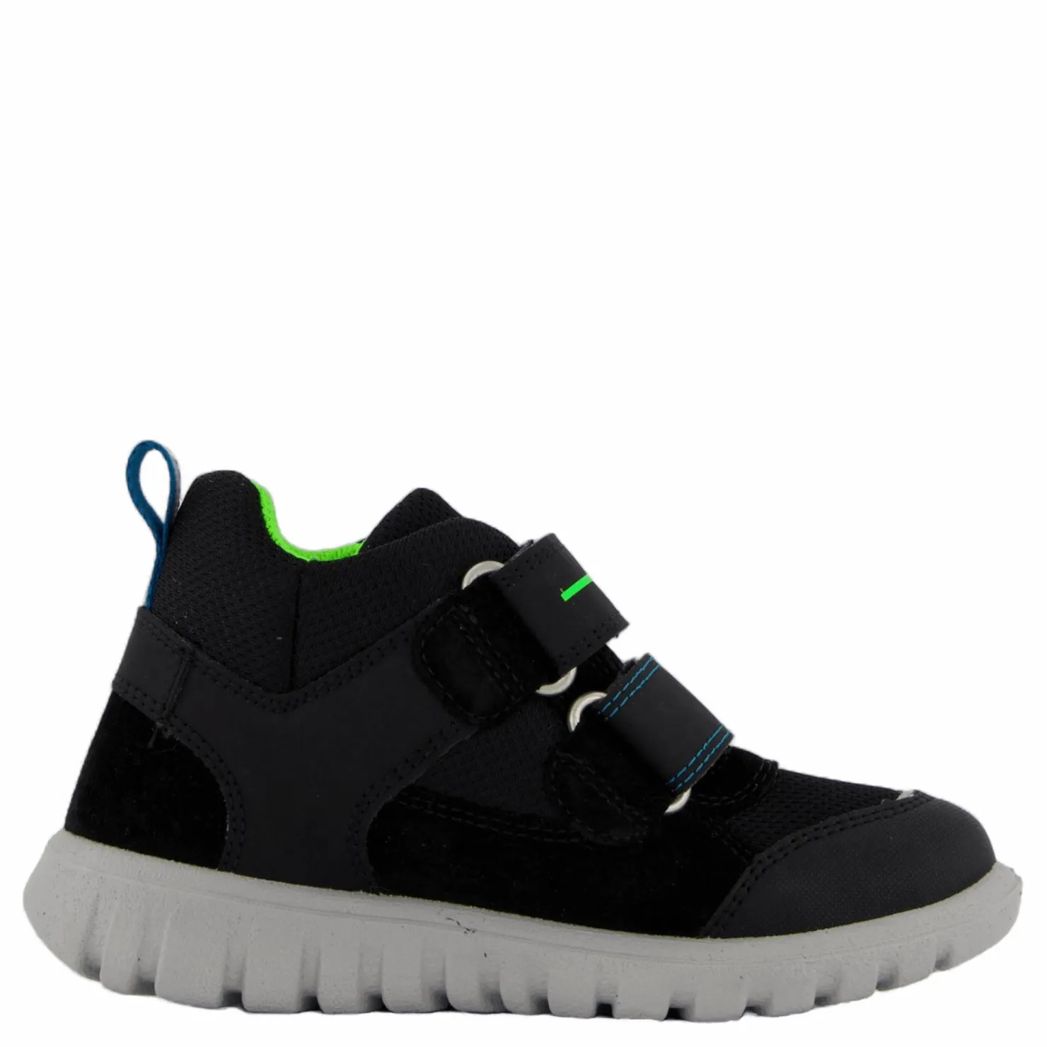 Superfit Sport7 Mini Schwarz/hellgrün Svart