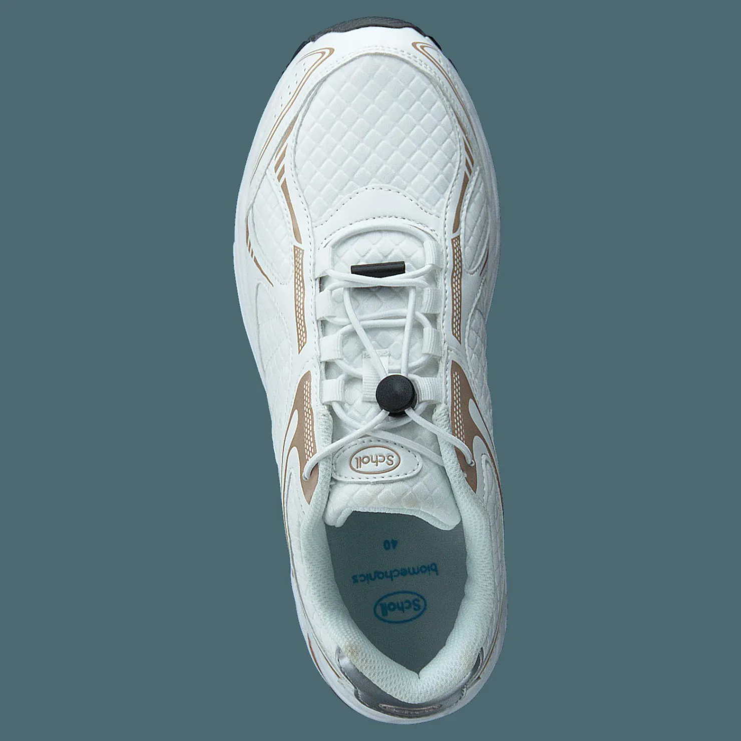 Scholl Sprinter Easy White/bronze Brun och Vit Sale