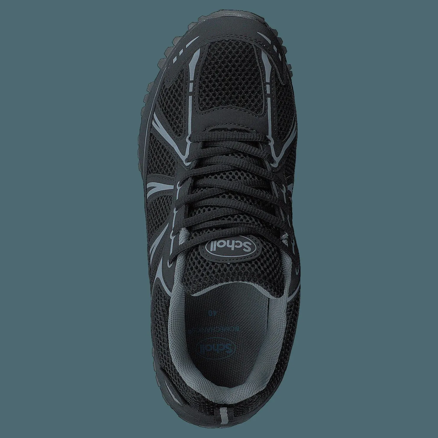 Scholl Sprinter Ultra Black/grey Svart Clearance