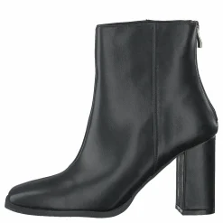 NA-KD Squared Front Ankle Boots Black Svart Clearance