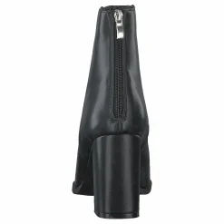 NA-KD Squared Front Ankle Boots Black Svart Clearance