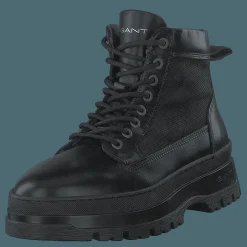 Gant St Grip Mid Lace Boot Svart Hot
