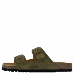 Scholl Iconic St Julien Suede Khaki Brun