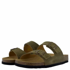 Scholl Iconic St Julien Suede Khaki Brun