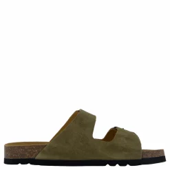 Scholl Iconic St Julien Suede Khaki Brun