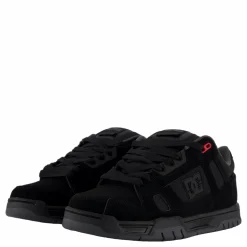 DC Shoes Stag Black/grey/red Svart Online