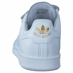 adidas Originals Stan Smith Cf Ftwr White/Ftwr White/Gold Met Guld och Vit Clearance