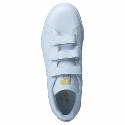 adidas Originals Stan Smith Cf Ftwr White/Ftwr White/Gold Met Guld och Vit Clearance