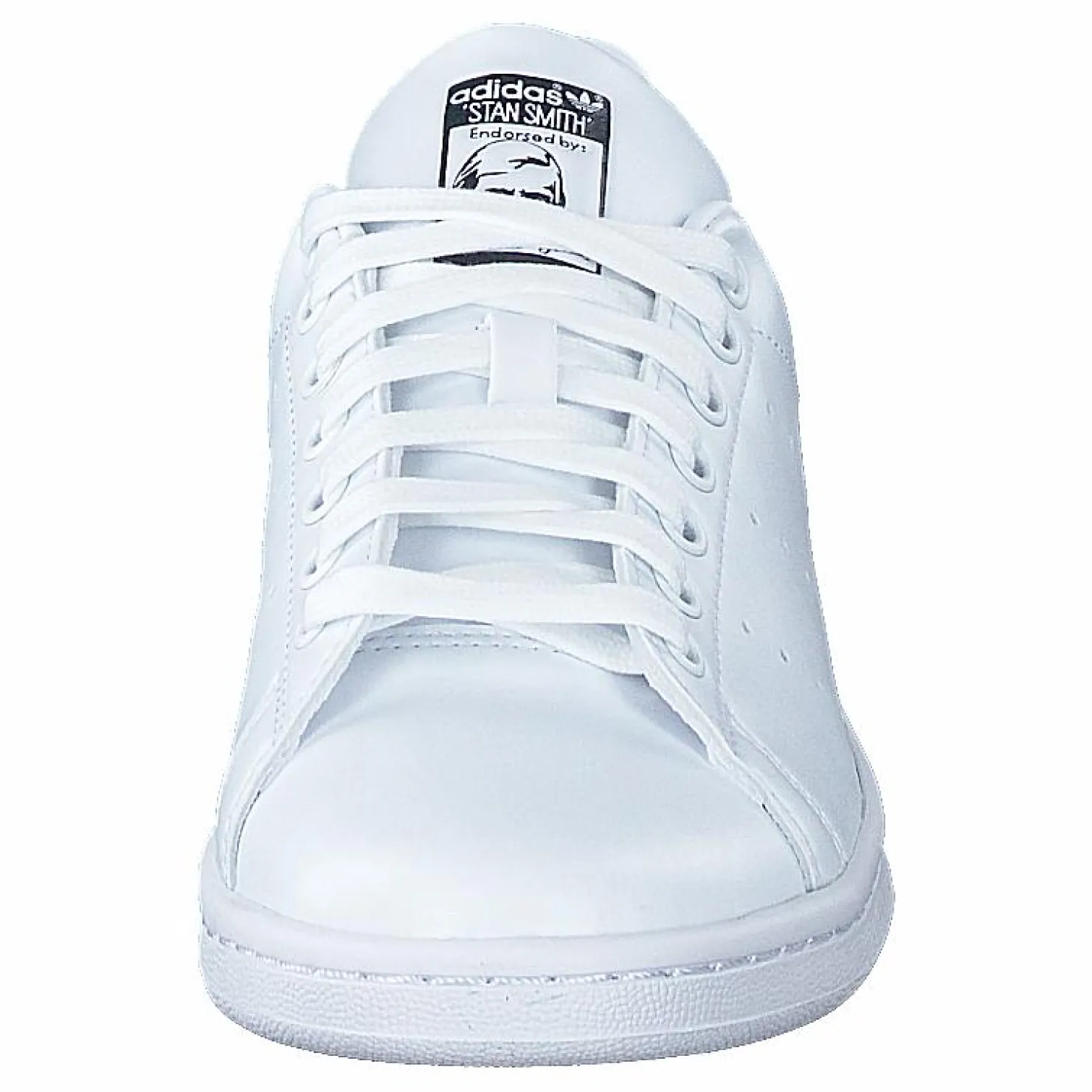 adidas Originals Stan Smith Cloud White / Cloud White / Collegiate Navy Vit