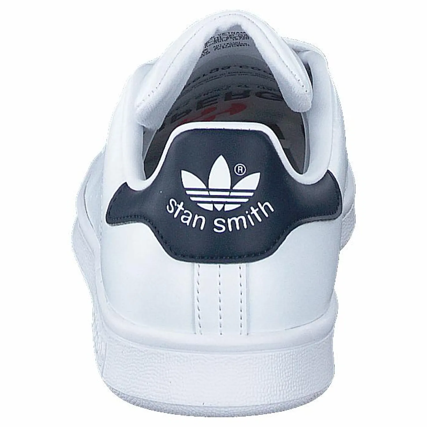 adidas Originals Stan Smith Cloud White / Cloud White / Collegiate Navy Vit