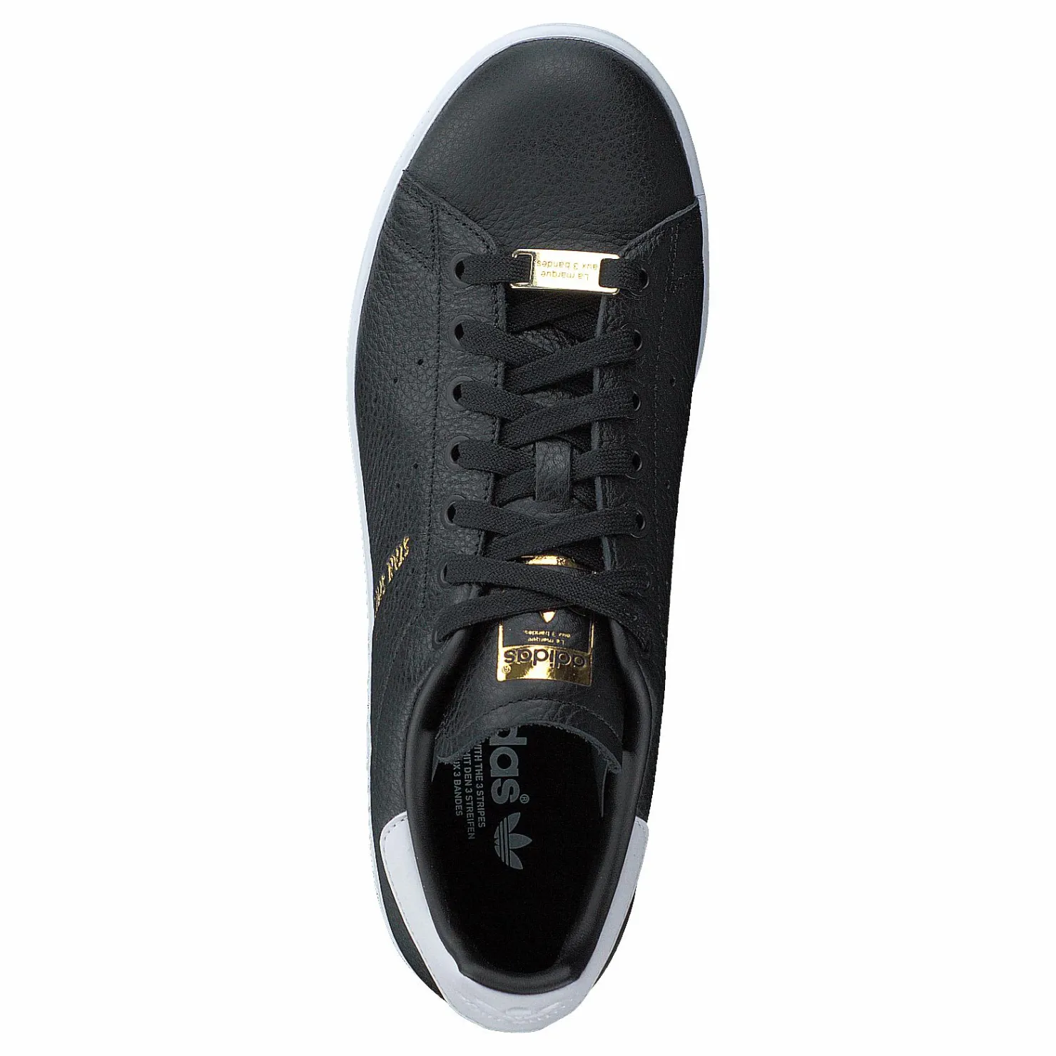 adidas Originals Stan Smith Core Black/core Black/ftwr Whi Svart Clearance