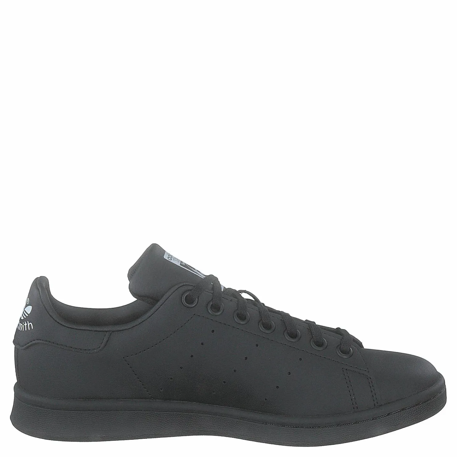 adidas Originals Stan Smith J Core Black / Core Black / Cloud White Svart Outlet