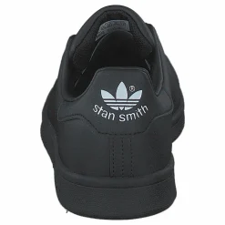 adidas Originals Stan Smith J Core Black / Core Black / Cloud White Svart Outlet