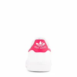 adidas Originals Stan Smith J Ftwr White/Bold Pink Vit Outlet