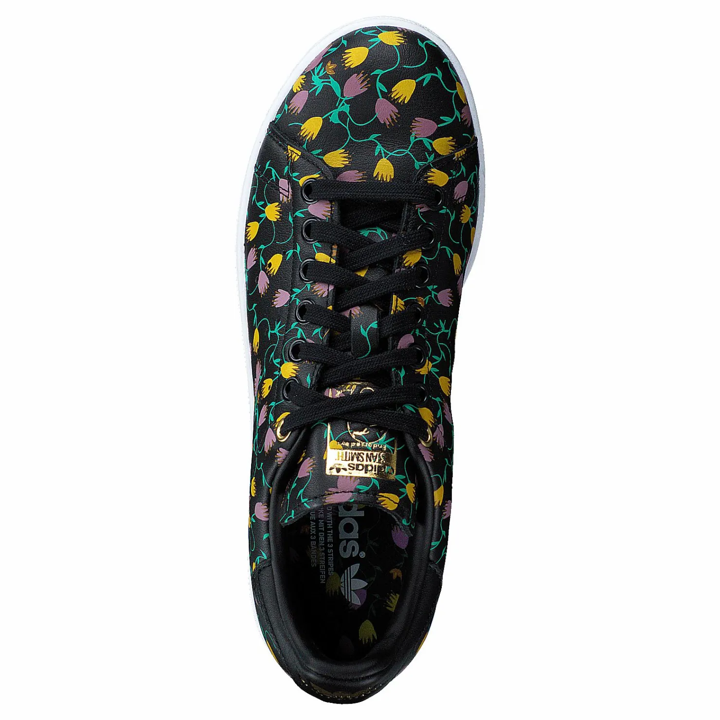 adidas Originals Stan Smith W Core Black/ftwr White/gold Met Guld och Svart Sale